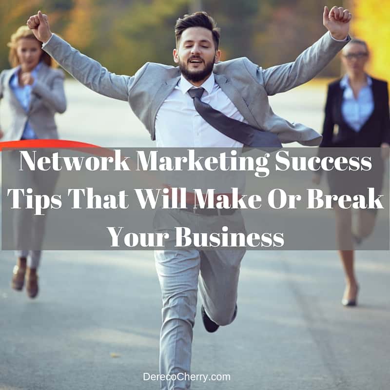 Network marketing success tips