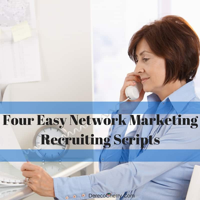 network marketing recruiting scripts