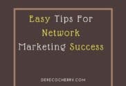 Tips For Network Marketing Success