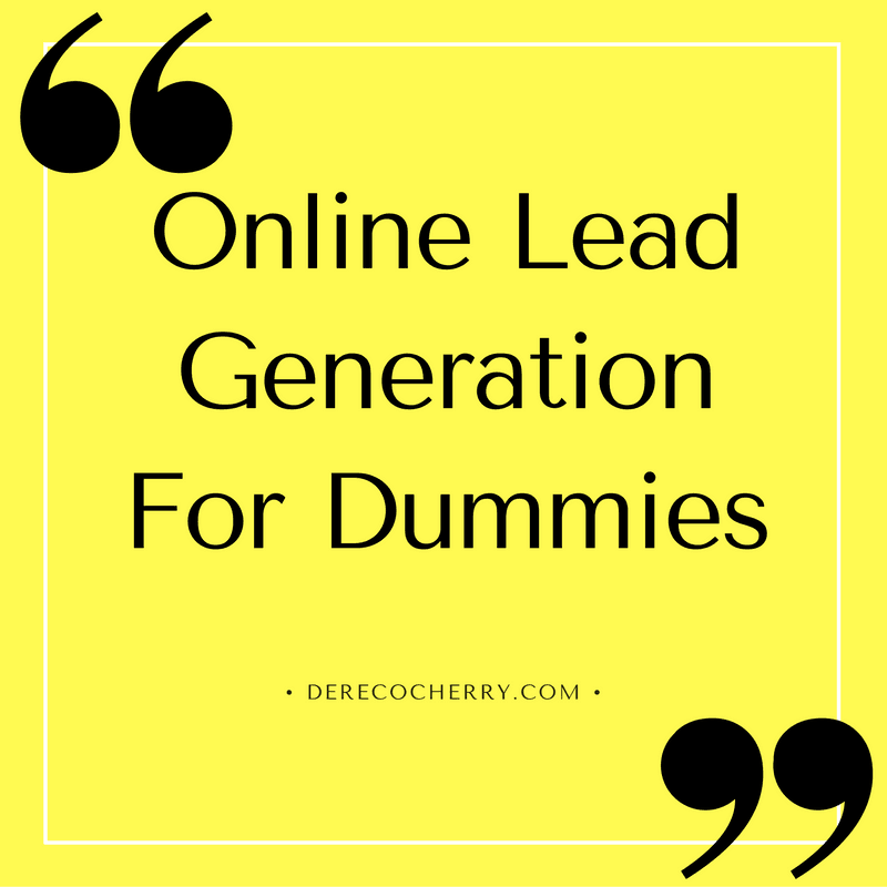 lead-generation-for-dummies