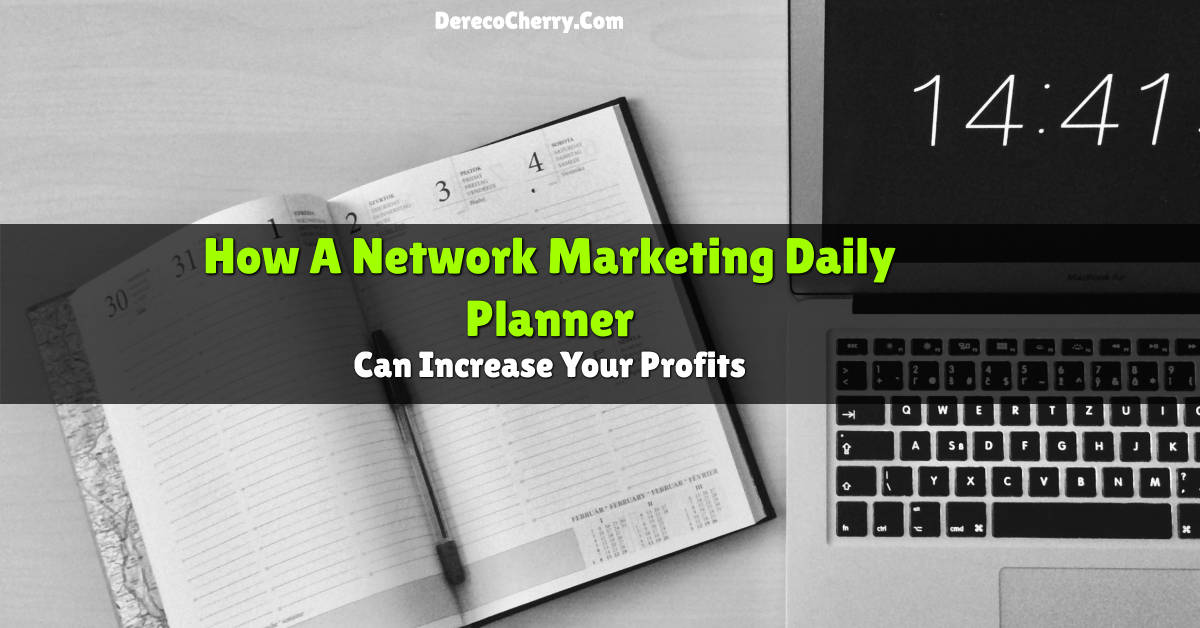 Network Marketing Daily Calendar Worksheet Printable