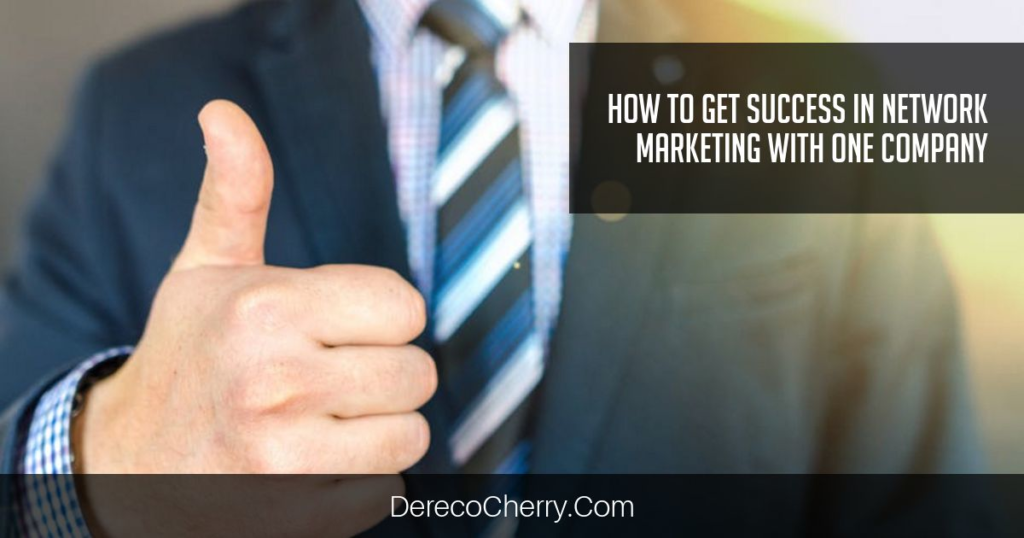 how to get success in network marketing