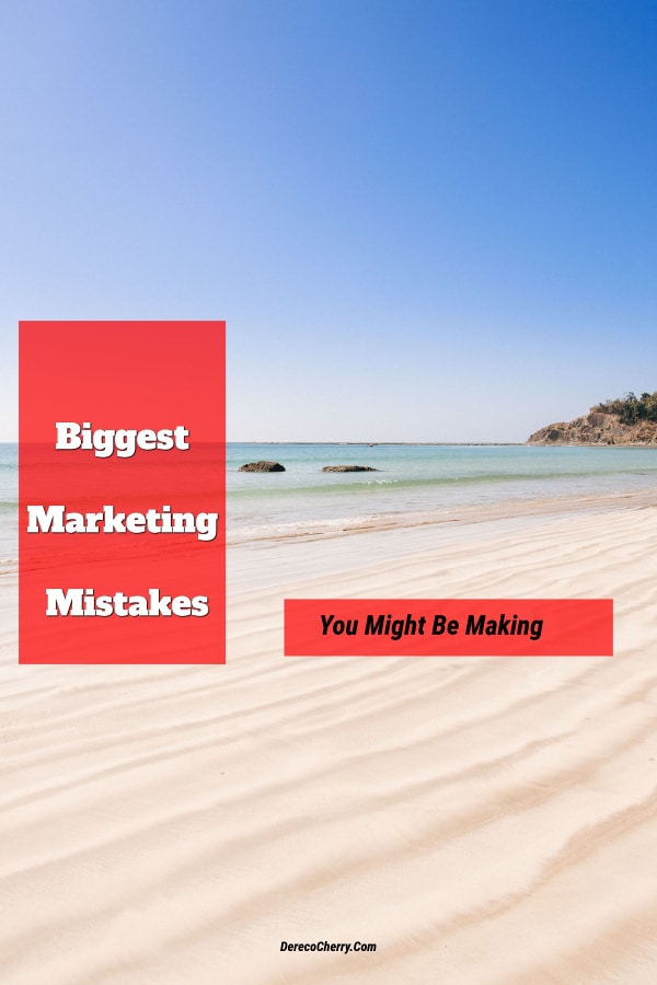 Here are some of the biggest marketing mistakes I see people make online and I show you how to fix them.
#homebusiness #workfromhome #onlinemarketing